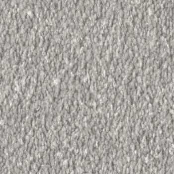 Vorwerk Alba 55A3 hellgrau – Draufsicht Velours Teppichboden 4 m breit